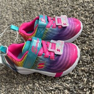 Toddler Size 6 Sketchers Rainbow Sneakers